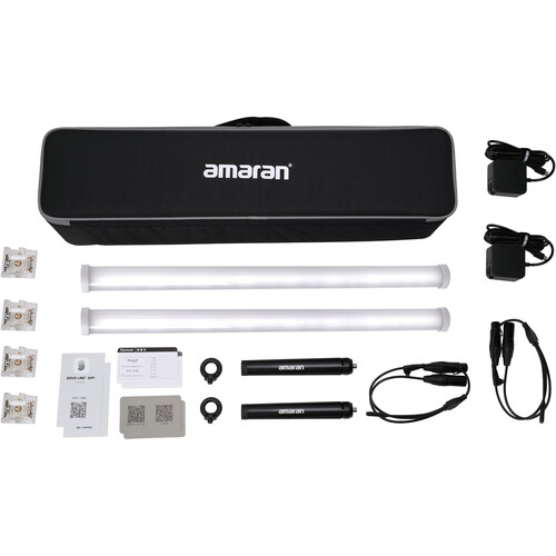 amaran PT2c RGB LED Pixel Tube Light (2', 2-Light Production Kit)